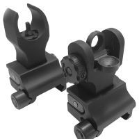 Samson FFSFRSPKG Sight Set  Black Anodized Folding HK Front, A2 Rear for AR-15