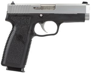 Kahr Arms CT9093 CT9  9mm Luger 8+1, 4" Stainless Steel Barrel, Matte Serrated Stainless Steel Slide, Black Polymer Frame, Black Textured Polymer Grip, No Safety, Right Hand