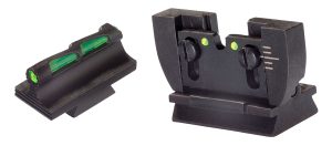 HiViz RG1022 Ruger 10/22 Rifle Interchangeable Sight Set LiteWave Black Front and Rear