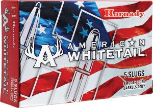 Hornady 86234 American Whitetail  12 Gauge 2.75" 1 oz Rifled Slug Shot 5 Per Box/ 20 Case