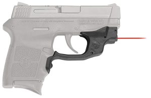 Crimson Trace 0145601 Laserguard  Fits S&W M&P Bodyguard .380, Red Laser Black Polymer