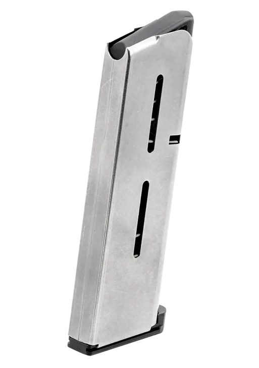 Wilson Combat 47OXCHV 1911  6rd Detachable w/ Lo-Profile Steel Floor Plate 45 ACP+P Stainless Steel