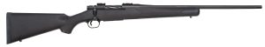 Mossberg 27864 Patriot  308 Win 5+1 22" Fluted Barrel w/Recessed Match Crown, Matte Blued Metal Finish, Spiral-Fluted Bolt, Synthetic Stock, Drop Box Magazine, Adjustable LBA Trigger