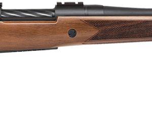 Mossberg 27890 Patriot  Full Size 30-06 Springfield 5+1 22" Matte Blued Fluted Barrel, Drilled & Tapped Matte Blued Stainless Steel Receiver, Walnut Fixed Stock, Right Hand