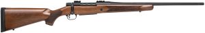 Mossberg 27890 Patriot  Full Size 30-06 Springfield 5+1 22" Matte Blued Fluted Barrel, Drilled & Tapped Matte Blued Stainless Steel Receiver, Walnut Fixed Stock, Right Hand