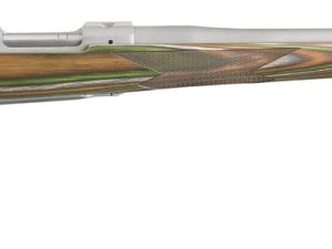 Ruger 47139 Hawkeye Predator Full Size 6.5 Creedmoor 4+1 24" Matte Stainless Steel Barrel, Matte Stainless Steel Receiver w/Integral Scope Mount, Green Mountain Adj LOP Laminate Stock, Right Hand