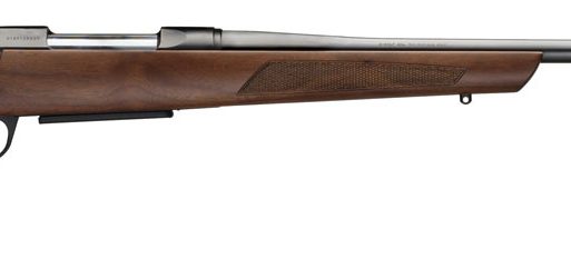 Browning 035801211 AB3 Hunter 243 Win 5+1 22" Matte Blued/ 22" Free-Floating Button-Rifled Barrel, Matte Blued Steel Receiver, Satin Black Walnut/ Wood Stock, Right Hand
