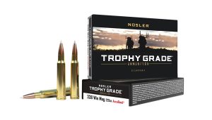 Nosler 60074 Trophy Grade  338WinMag 225gr Nosler AccuBond 20 Per Box/10 Case