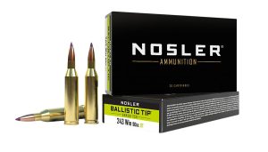 Nosler 40050 Ballistic Tip  243Win 90gr Spitzer Ballistic Tip 20 Per Box/10 Case