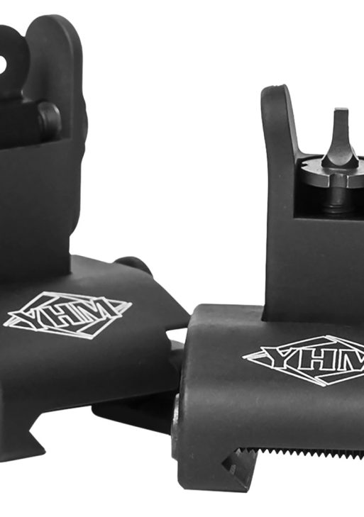 Yankee Hill 5040 Q.D.S. Sight Set  Black Hardcoat Anodized AR Platform