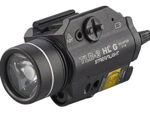 Streamlight 69265 TLR-2 HL G Gun Light  Black Anodized 1,000 Lumens White LED Red Laser