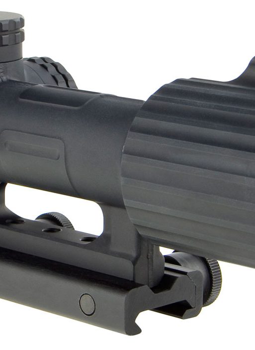 Trijicon 1600002 VCOG  Black Hardcoat Anodized 1-6x 24mm LED Illuminated Red Horseshoe Dot w/Crosshair 223 55gr Reticle