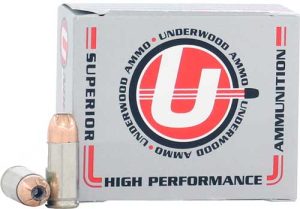 UNDERWOOD 38 SUPER +P 124GR - JHP 20RD 10BX/CS