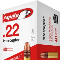 AGUILA INTERCEPTOR 22LR 40GR - LEAD-RN 1000RD CASE LOT