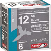 AGUILA SHOTSHELL 12GA 2.75" - 1-1/8OZ #8 250RD CASE LOT