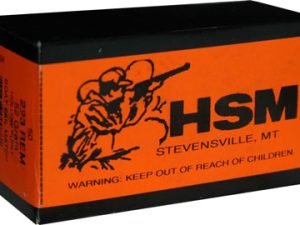 HSM 223 REM 52GR MATCH BTHP - 50RD 20BX/CS