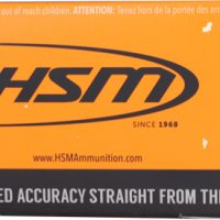HSM AMMO RMFG 223 52GR MATCH - HPBT 50RD 20BX/CS