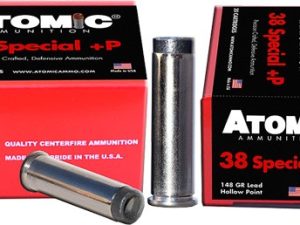 ATOMIC 38 SPECIAL +P 148GR WC - UP-SIDE DOWN 20RD 10BX/CS