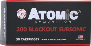 ATOMIC 300 AAC 220GR SUBSONIC - HPBT 50RD 10BX/CS