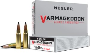 NOSLER VARMAGEDDON 7.62X39 - 123GR FBT 20RD 10BX/CS