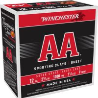 WINCHESTER AA 12GA 2.75" - 1-1/8OZ #9 1300FPS 250RD CASE