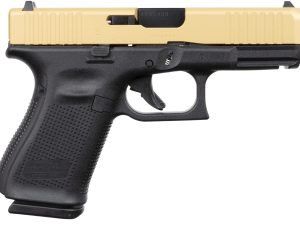 GLK 19G5 9MM 15RD GOLD SLIDE