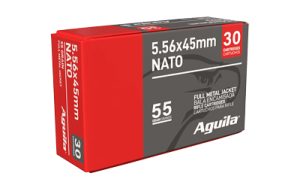 AGUILA 556NATO 55GR FMJ 30/2250