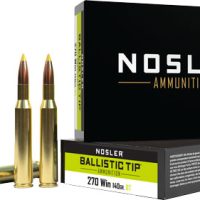 NOSLER 270 WIN 140GR - BALLISTIC TIP 20RD 10BX/CS