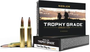 NOSLER TROPHY 7MM REM MAG - 160GR PARTITION TIP 20RD 10B/C