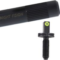 NIGHT FISION AR-15/10 TRITIUM - ADJUSTABLE POST YELLOW DOT SG