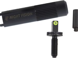 NIGHT FISION AR-15/10 TRITIUM - ADJUSTABLE POST YELLOW DOT SG