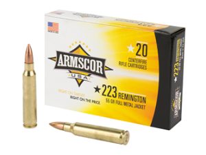 ARMSCOR 223REM 55GR FMJ 20/1000