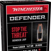 WINCHESTER SUPREME 9MM LUGER - 147GR PDX1 DEF 20RD 10BX/CS