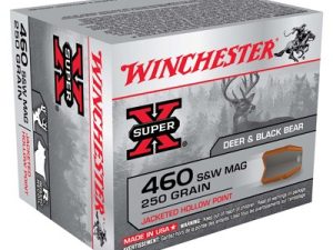 WINCHESTER SUPER-X 460 SW MAG - 250GR JHP 20RD 10BX/CS