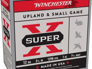WINCHESTER SUPER-X 12GA 2.75" - 1OZ #7.5 1290FPS 250RD CASE