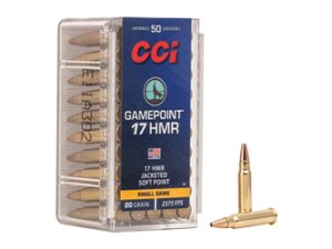 CCI 17HMR 20GR GAME PNT 50/2000