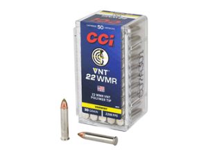 CCI 22WMR 30GR VARMINT TIP 50/2000