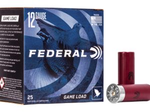 FED GAME LOAD 12GA 2 3/4" #8 25/250