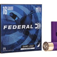 FED GAME LOAD 16GA 2.75" #7.5 25/250
