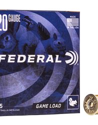 FED GAME LOAD 20GA 2 3/4" #6 25/250