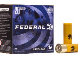 FED GAME LOAD 20GA 2 3/4" #6 25/250