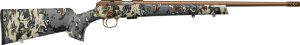CZ 457 AMERICAN HUNTER 22LR 20 - THREADED BBL. BRONZE CAMO STK