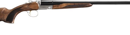AKKAR CHURCHILL 512 12GA 28" - SIDE/SIDE W/ EXTRACTORS WALNUT