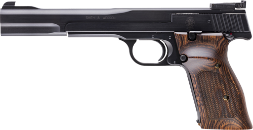 S&W 41 22LR 7" AS - 10SH-ATS-TS-DT BLUED WOOD