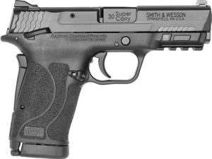 S&W SHIELD EZ 30 SUPER CARRY - BLACKENED SS/BLK THUMB SAFETY