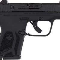 RUGER LCP MAX 380ACP FRONT - NGT SGT POLISHED BLACK 75 ANV