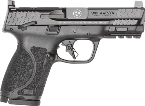 S&W M&P9 M2.0 COMP TN LOGO 4" - OPTIC READY SAFETY 15-SH BLK
