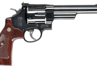 S&W 29 44MAG 6.5" AS BLUED - CHECKERED WOOD GRIPS