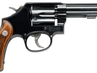 S&W 10 CLASSIC 38SPL+P 4" FS - BLUED ROUND BUTT WOOD