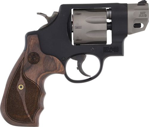 S&W 327 PERFORMANCE CENTER 2" - 357 MAG 8-SH BLACK MATTE WOOD